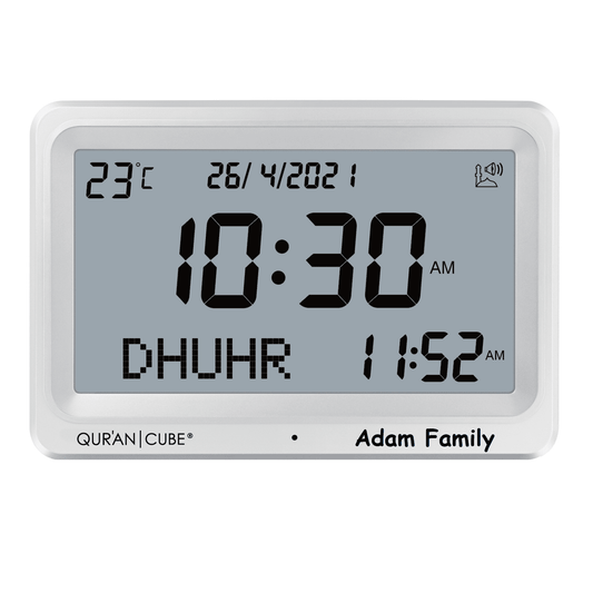 Adhan Clock - Automatic Azan Times By Location - Prayer Alarms Azaan