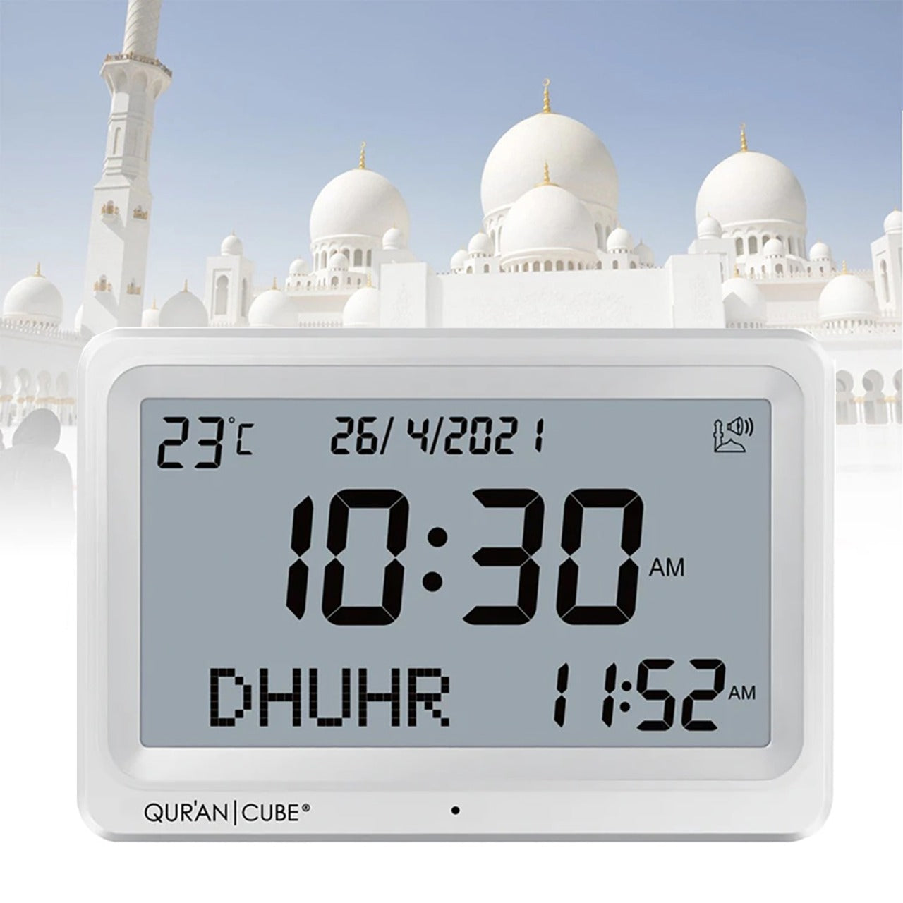 Adhan Clock - Automatic Azan Times By Location - Prayer Alarms Azaan