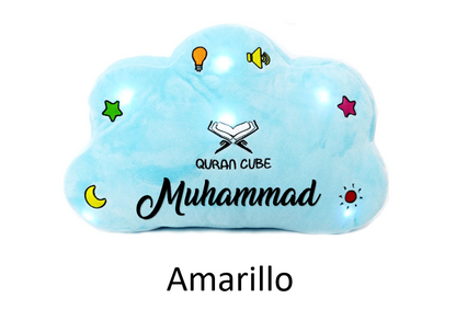 Quran Cube Pillow - Dua Nasheeds Kalimas - Kids Islamic Toy