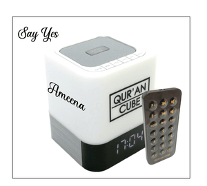 Quran Cube LED X - Quran Speaker - LED Clock