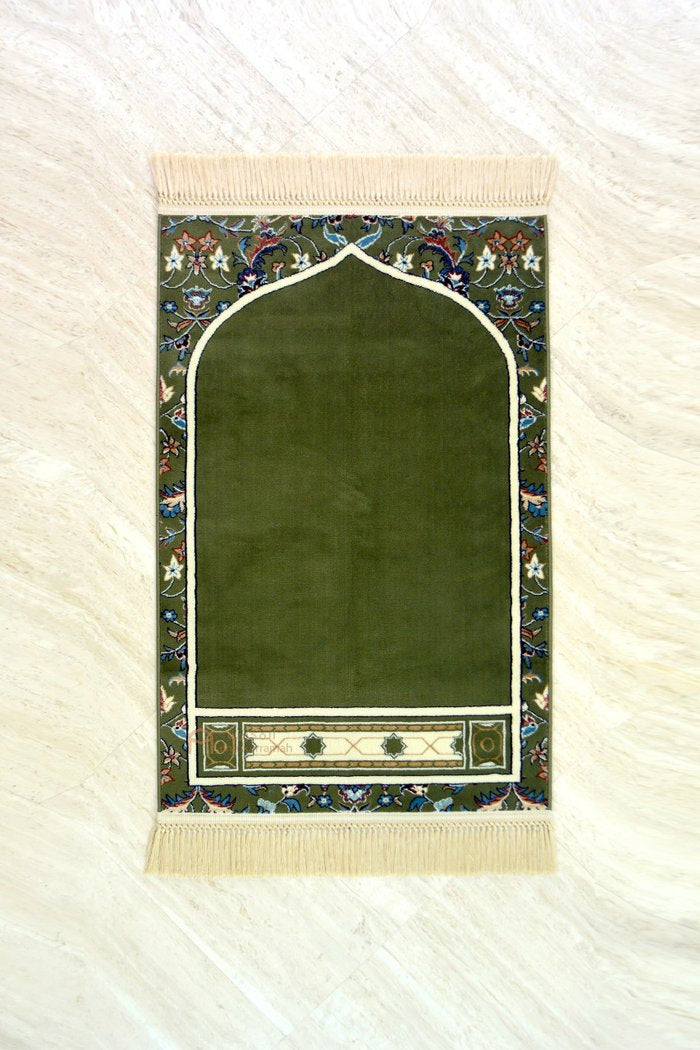 Makkah Imam - Premium Prayer Mat - Made in Madina