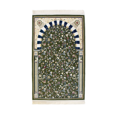 Rawda Al Madina - Premium Prayer Mat - Made in Madina